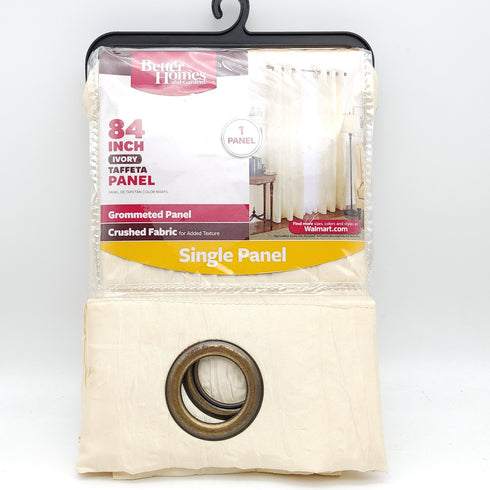 Better Homes and Gardens Crushed Taffeta Window Curtains 52" x 84" Panel