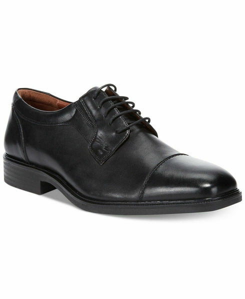 Johnston & Murphy Tillman Waterproof Cap-Toe Oxfords Black Size 8 M
