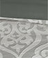 Madison Park Odette California King 8 Piece Jacquard Comforter Set Silver $490