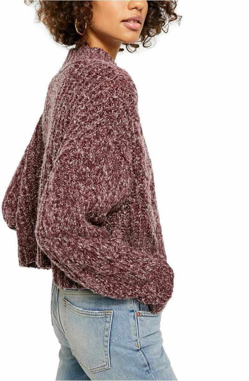 Free People Merry Go Round Cable-Knit Sweater Size X-Small