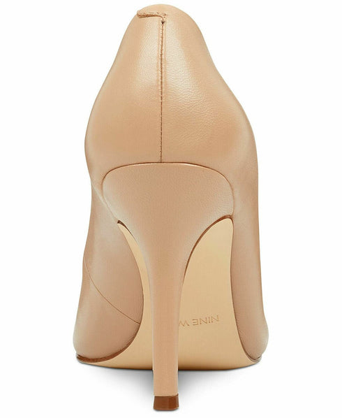 Nine West Women's Flax Pointed Toe Pumps Light Natural Size 7.5M