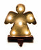 Glitzhome Marquee LED Angel Christmas Stocking Holder 7.5" Battery Operated