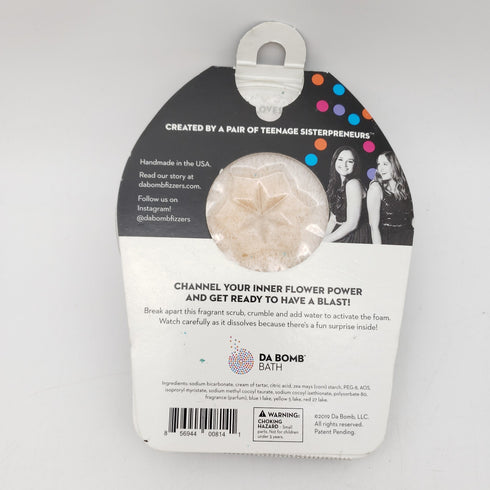 Da Bomb Flower Blast Foaming Body Scrub Primerose With Surprise Inside 4oz