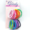 Goody Girls Ouchless Braided Elastics, 4 mm, Assorted colors (45 Count) New