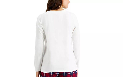 Family Pajamas Women's Mama Bear Plaid Pajama Top Size XS