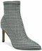 Bar Iii Women's Melanay Booties Houndstooth Size 8.5M