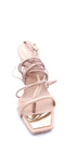 Schutz Vikki Ankle Tie Sandal in Honey Beige Size 5.5B