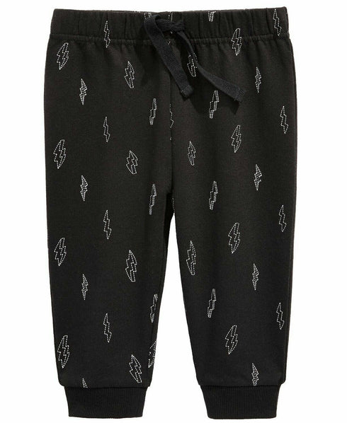 FIRST IMPRESSIONS - Baby Boys Lightning Bolt Joggers 3-6 Months