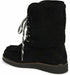 Aquatalia Wynter Water Resistant Genuine Shearling Boot Black Size 10 Msrp $595