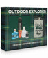 Outdoor Explorer Men 6-Pc Sampler Gift Set Staneless Flask John Varvatos Artisan
