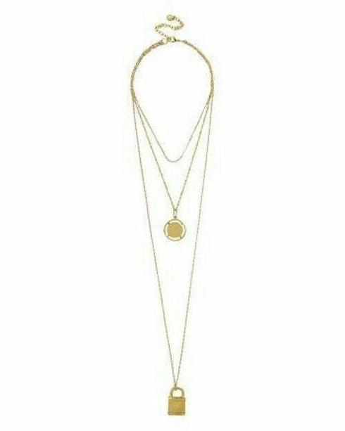 Baublebar Locket Layered Necklace, 30" MSRP $48