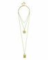 Baublebar Locket Layered Necklace, 30" MSRP $48