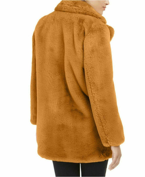 Apparis Jacket Faux Fur Eloise Coat Chestnut Womens Brown Size Medium