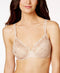 Bali Lace Desire Underwire Bra DF6543 Champagne Nude Size 38D