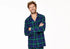 Family Pajamas Mens Matching Black Watch Plaid Pajama Set Size Small