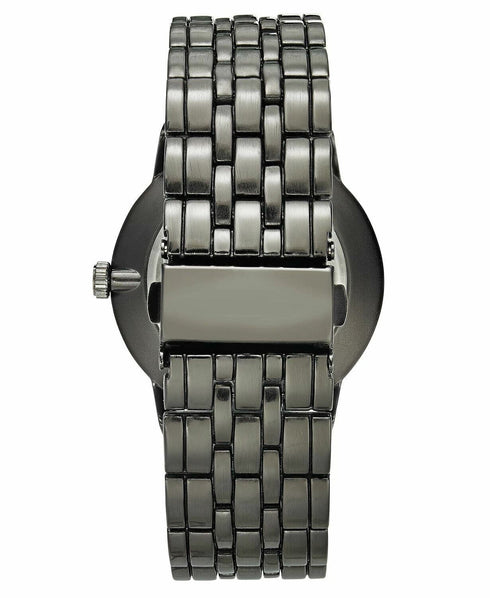 INC International Concepts INC Men's Gunmetal Bracelet Watch 44mm