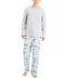 FAMILY PAJAMAS Matching Men's Ski Mountain Family Pajama Set Size Small