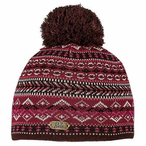 Women's Soft Beanie Burgundy - Bula, Burgandian Wine - New
