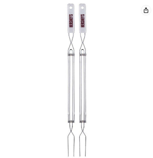 Hersheys Extension Fork For Smores Hotdogs with Glow in The Dark Handle, Pack of