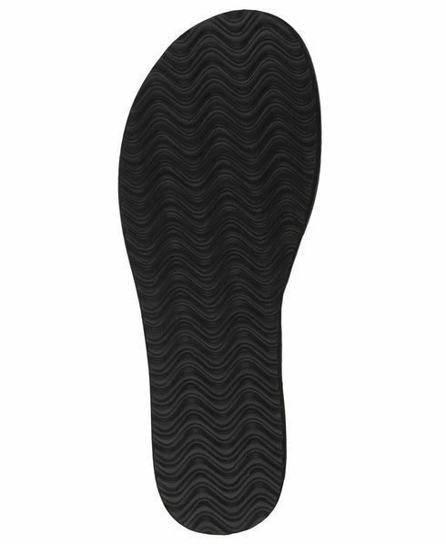 Women's Easy Street Stevie Thong Sandals Purple Striped Metallic Multi Size 8N