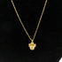 kate spade new york Gold-Tone Pavé Flower Pendant Necklace, 16" + 3" extender