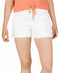 NUMERO Womens White Frayed Shorts Size 25