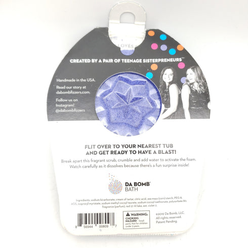 Da Bomb Fairy Blast Foaming Body Scrub Buttercup With Surprise Inside 4oz