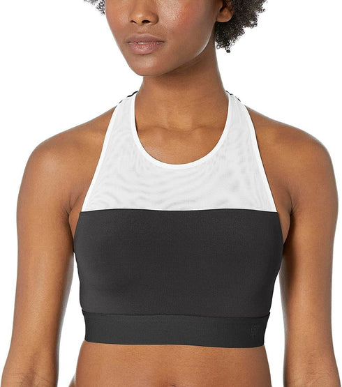 Natori Gravity Racerback Sport Bra Black/White- Size S
