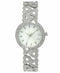 Charter Club Women's Crystal Heart Link Bracelet Watch 33mm, Silver