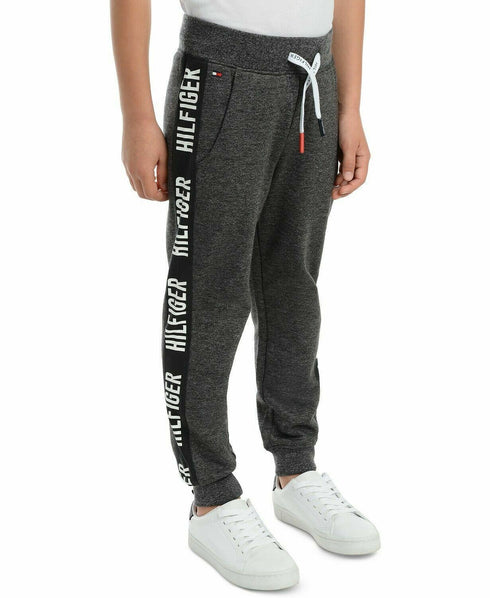 Tommy Hilfiger Little Boys Shango Side Stripe Fleece Sweatpants Size 3T Slim