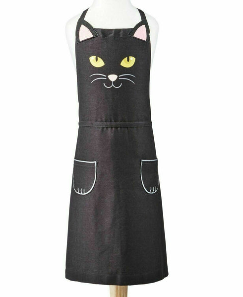 Martha Stewart Collection Halloween Cat-Themed Kids Apron / Costume