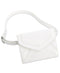INC INTERNATIONAL CONCEPTS White Patent Leather Fanny Pack, Belt Bag, Purse S
