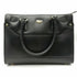 SALVATORE FERRAGAMO BRIANA SATCHEL TOTE BAG BLACK SOFT CALF LEATHER MRSP:$1,250
