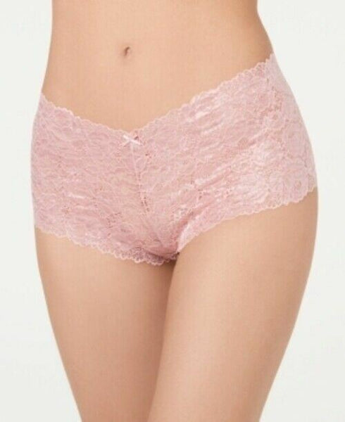 INC International Concepts Lace Boyshort Underwear Rose Size Medium