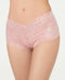 INC International Concepts Lace Boyshort Underwear Rose Size Medium