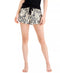 JENNI Printed Pajama Shorts Leopard Size XL
