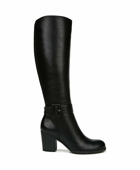 Women's Soul Naturalizer Twinkle Wide Calf High Shaft Boots Black Size 6M