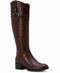 Alfani Women's Bexleyy Wide-Calf Riding Leather Boots Size 6.5M