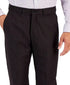 Armani Exchange Men's Slim-Fit Black Windowpane Wool Suit Pants 34X32