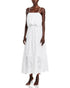 Koko + Mason Tie Back Maxi Dress White Size M