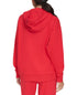 Calvin Klein Women's Eco Fleece Logo Pullover Hoodie Salsa M