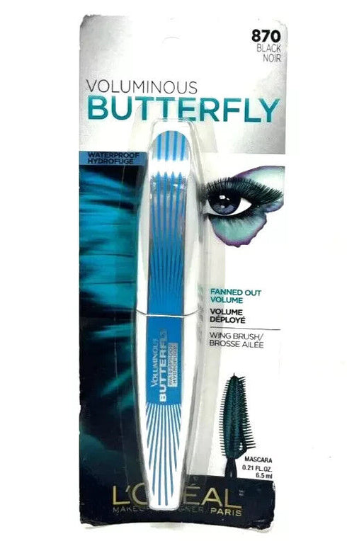Loreal Voluminous Butterfly Mascara Sealed 0.21 fl oz Waterproof 870 - Black