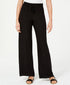 Be Bop Juniors Wide-Leg Soft Pants - Black Small Short