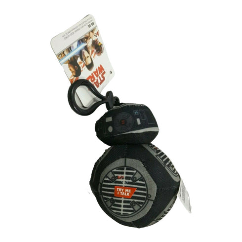 Disney Seven20 Star Wars BB-9E Plush Clip-on Hanging Toy New