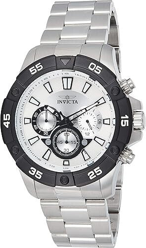 Invicta Men's 22788 Pro Diver Analog Display Quartz Silver Watch