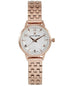 Lucky Brand Women's Torrey Mini Rose Gold-Tone Stainless Steel Watch 28mm $145