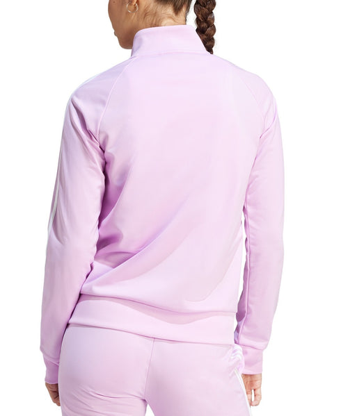 adidas Women's 3-Stripe Tricot Track Jacket Preloved Purple 1X