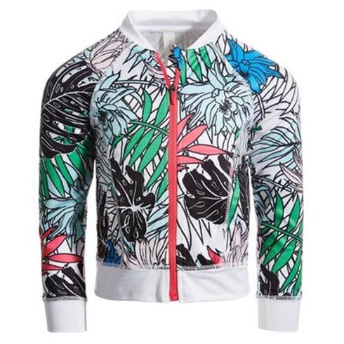 ID IDEOLOGY Little Girls Printed Bomber Jacket Size 2T