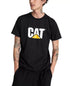 CATERPILLAR Men's Logo Graphic T-Shirt Black Size Large