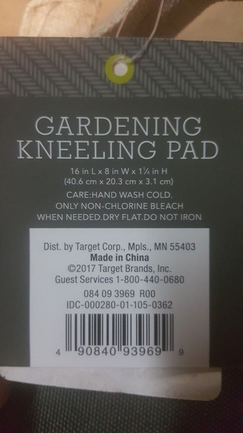 Threshold Gardening Kneeling Pad NWT - Gray